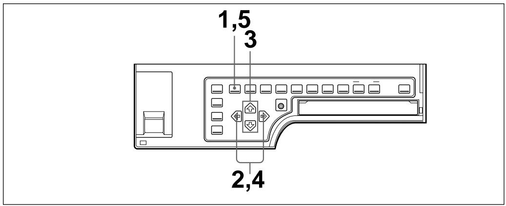 SONY UP-50 - Setting the printout quantity using the menu - 1