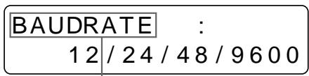 SONY UP-50 - Setting the Baud Rate for Computer Communication - 3