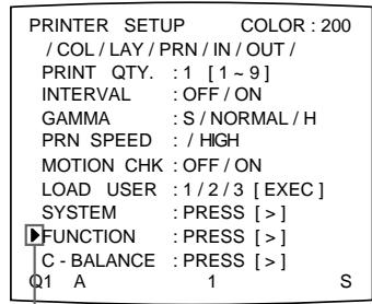 SONY UP-50 - Setting the Function of the CLEAR Button - 4