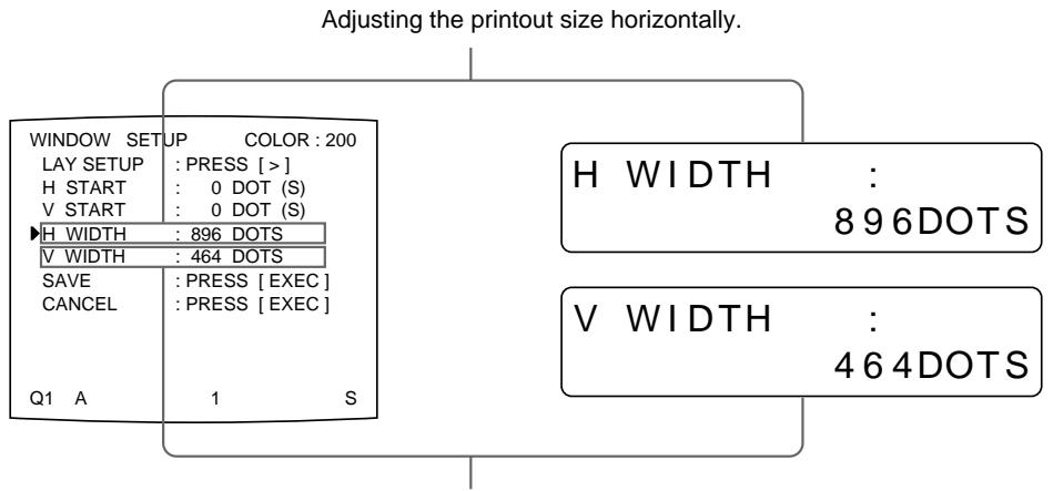 SONY UP-50 - When a black frame is printed or the image is partially cut - 1