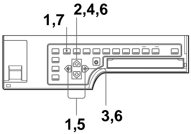 SONY UP-50 - Adjusting the Brightness of the Printer Window Display - 1