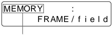 SONY UP-50 - So wählen Sie den Speichermodus über das Menü aus - 5
