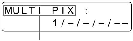 SONY UP-50 - Pour sélectionner dans le menu le type d'images réduites à enregistrer dans la mémoire - 5