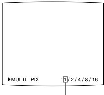 SONY UP-50 - Press the MULTI PICTURE button. - 1