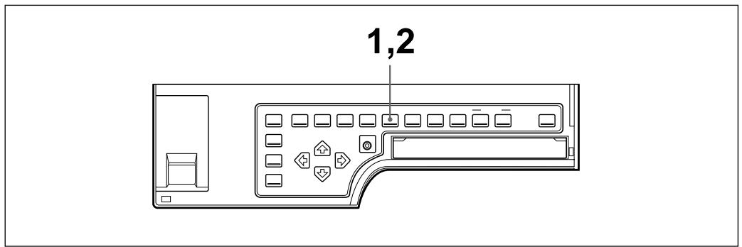 SONY UP-50 - Displaying the Type and Remaining Amount of the Ink Ribbon - 1