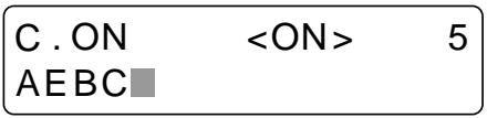 SONY UP-50 - I = INS DEL SP # # EXIT - 1