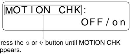 SONY UP-50 - To select the setting using the menu - 5