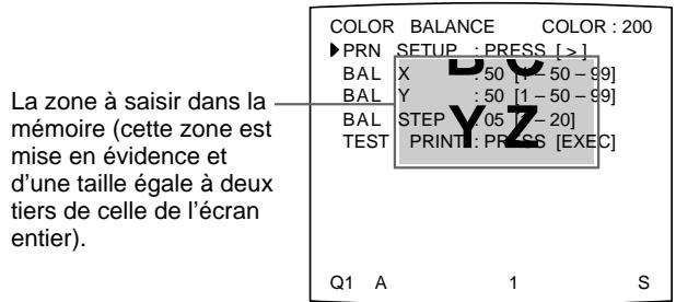 SONY UP-50 - Appuyez sur la touche ↗. - 1