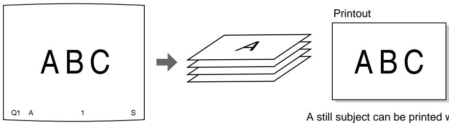 SONY UP-50 - In frame mode - 1