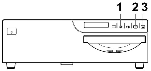 SONY UP-50 - Saisie d'une autre image pendant une impression - 1