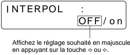 SONY UP-51MDP - Lors du réglage de la nettété SHARPNESS - 3