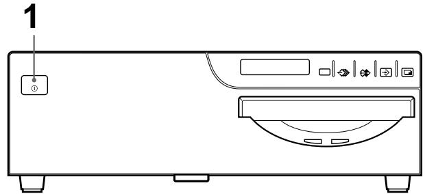 SONY UP-51MDP - Selecting the input signal on the menu - 1