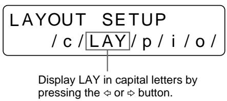 SONY UP-51MDP - Selecting the Lamination Pattern - 3