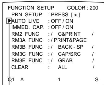 SONY UP-51MDP - Sélection du mode d'enregistrement des images - 11