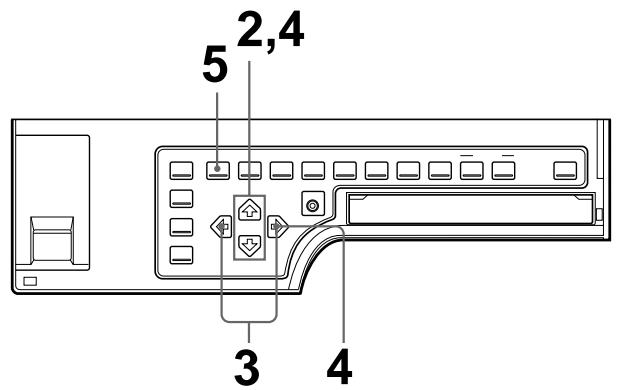 SONY UP-51MDP - Réglage du début en bauds pour la communication avec l'ordinateur - 1