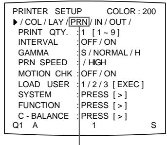 SONY UP-51MDP - Einstellen der Funktion der Taste CLEAR - 2