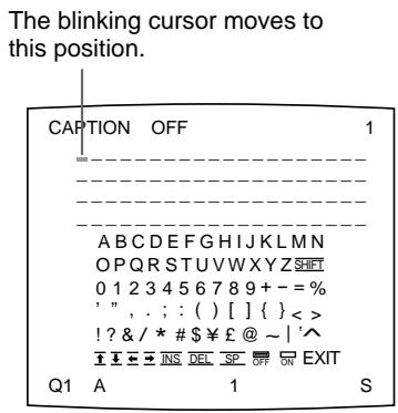 SONY UP-51MDP - To move the cursor - 3