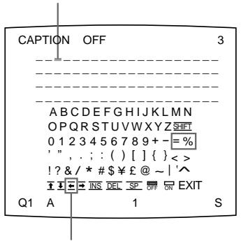 SONY UP-51MDP - Pour déplacer le curseur - 1