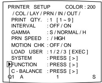 SONY UP-51MDP - Einstellen der Funktion der Taste CLEAR - 4