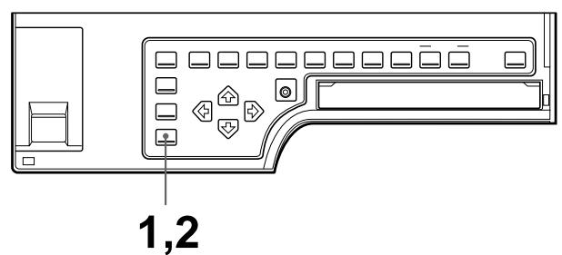 SONY UP-51MDP - Suppression de l'affichage sur le moniteur video - 1