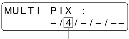 SONY UP-51MDP - So wahlen Sie den Ausdrucktyp für die zu speichernden verkleinerten Bilder über das Menu aus - 7