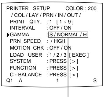 SONY UP-51MDP - Réglage de la tonalité des tirages - 6