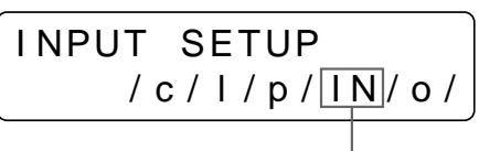 SONY UP-51MDP - Press the INPUT SETUP button in the sub panel. - 2