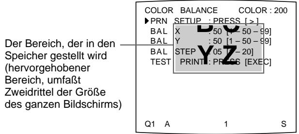 SONY UP-51MDP - Vor dem Einstellen der Farbbalance - 7