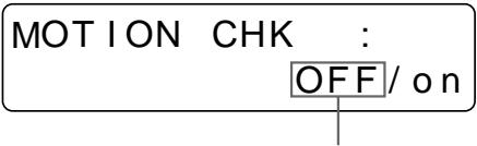 SONY UP-51MDP - Appuyez sur la touche MOTION CHECK. - 2