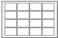 SONY UP-51MDP - Variantes de tirages que l'imprimante peut produit - 5