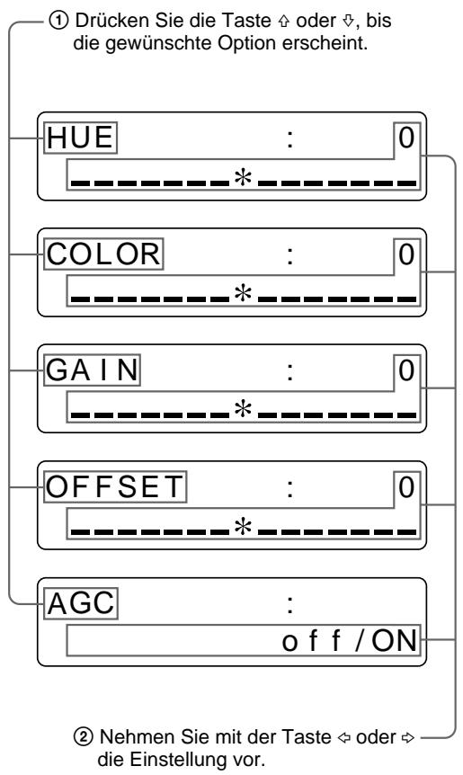 SONY UP-51MDP - Wenn die Farben des Bildes auf dem Ausdruck oder dem Monitor zu hell oder zu dunkel sind - 2