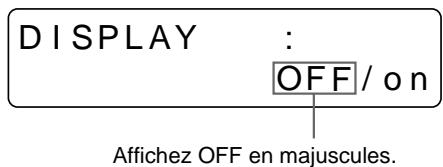 SONY UP-51MDP - Sélectionnez OFF. - 2