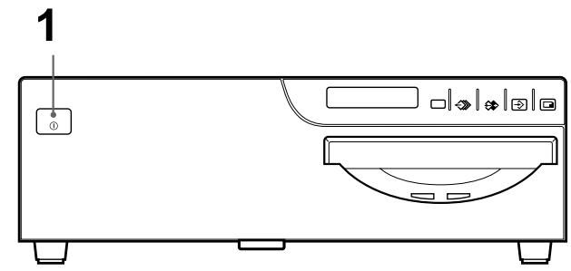 SONY UP-51MDP - Selecting the input signal by using the INPUT SELECT button - 1