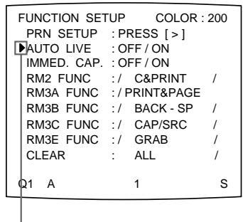 SONY UP-51MDU - Festlegen, wie die Bilder in den Speicher gestellt werden - 11