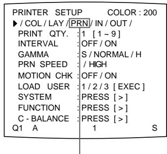 SONY UP-51MDU - Sélection du mode d'enregistrement des images - 2