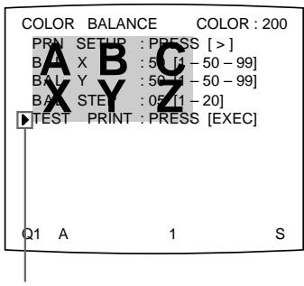 SONY UP-51MDU - Pour réinitialiser les valeurs sur celles par défaut (50/50/05) - 3