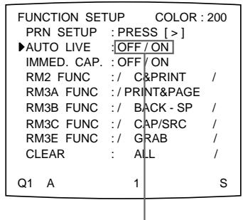 SONY UP-51MDU - Press the  button. - 5
