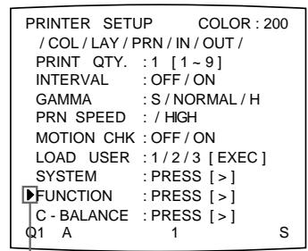 SONY UP-51MDU - Setting the Function of the CLEAR Button - 4
