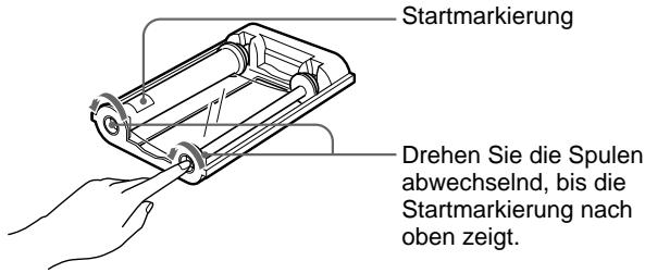 SONY UP-51MDU - Spannen Sie das Farbband. - 1