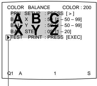 SONY UP-51MDU - So setzen Sie die Werte auf die Standardeinstellung (50/50/05) darüber - 3