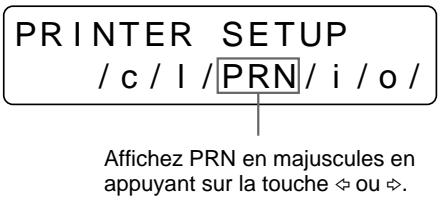 SONY UP-51MDU - Sélection de la fonction de la touche CLEAR - 3