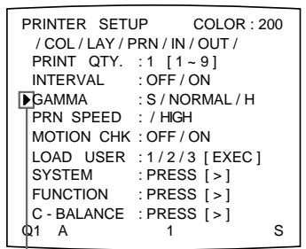 SONY UP-51MDU - Réglage de la tonalité des tirages - 4
