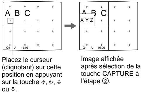 SONY UP-51MDU - Réalisation d'un tirage avec une incrustation - 4