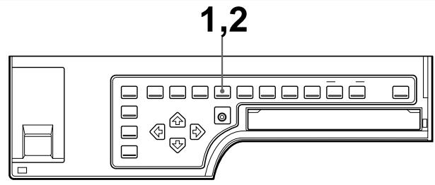 SONY UP-51MDU - Réglage du nombre de tirages - 1