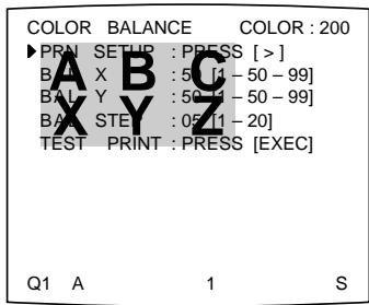 SONY UP-51MDU - Pour réinitialiser les valeurs sur celles par défaut (50/50/05) - 2