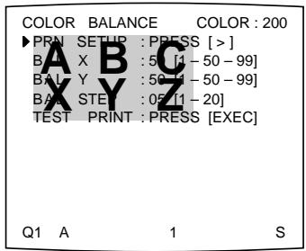 SONY UP-51MDU - So setzen Sie die Werte auf die Standardeinstellung (50/50/05) darüber - 2