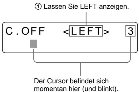 SONY UP-51MDU - So bewegen Sie den Cursor - 2