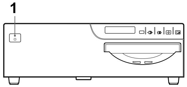 SONY UP-51MDU - Auswahlen des Eingangssignals über das Menu - 1