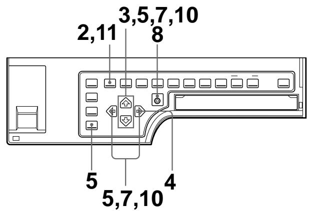 SONY UP-51MDU - Vor dem Einstellen der Farbbalance - 2