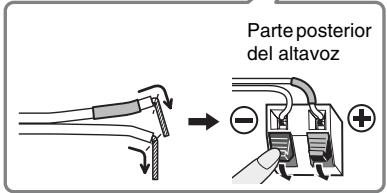 SONY WAHT-SA20 - Para conectar los cables de altovoz a los altovoces - 2
